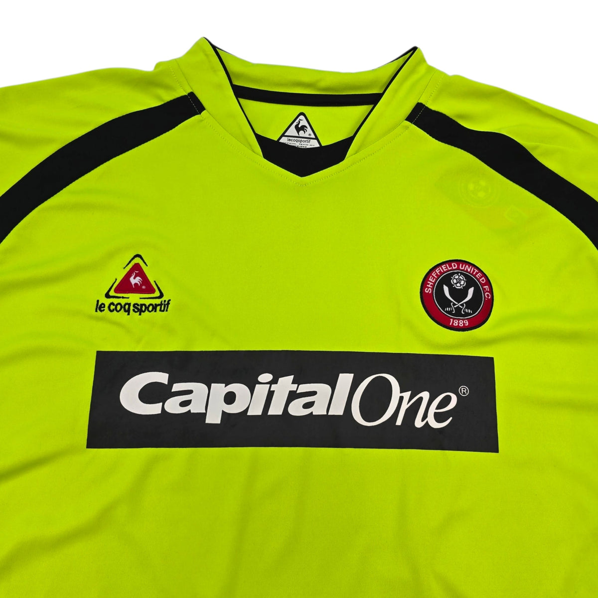 2007/08 Sheffield United Away Football Shirt (3XL) Le Coq Sportif 6 Beattie - Football Finery - FF307073