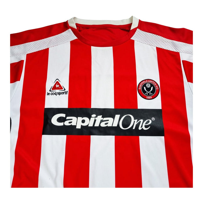 2007/08 Sheffield United Home Football Shirt (XL) Le Coq Sportif - Football Finery - FF202597