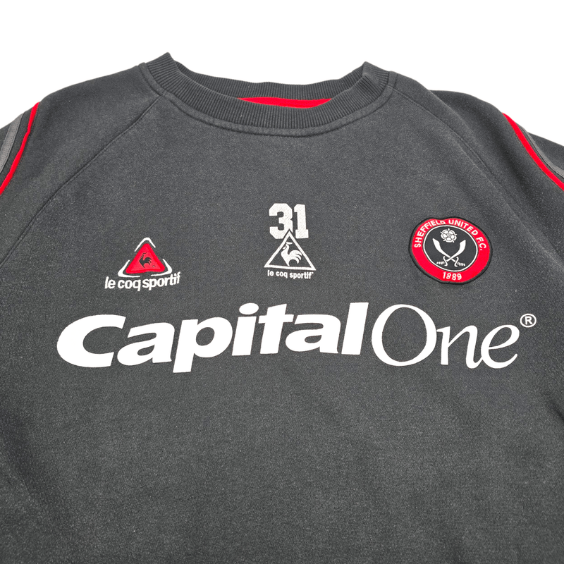 2007/08 Sheffield United Training Top (L) Le Coq Sportif 31 (Nicky Laws) Player Issue - Football Finery - FF301936