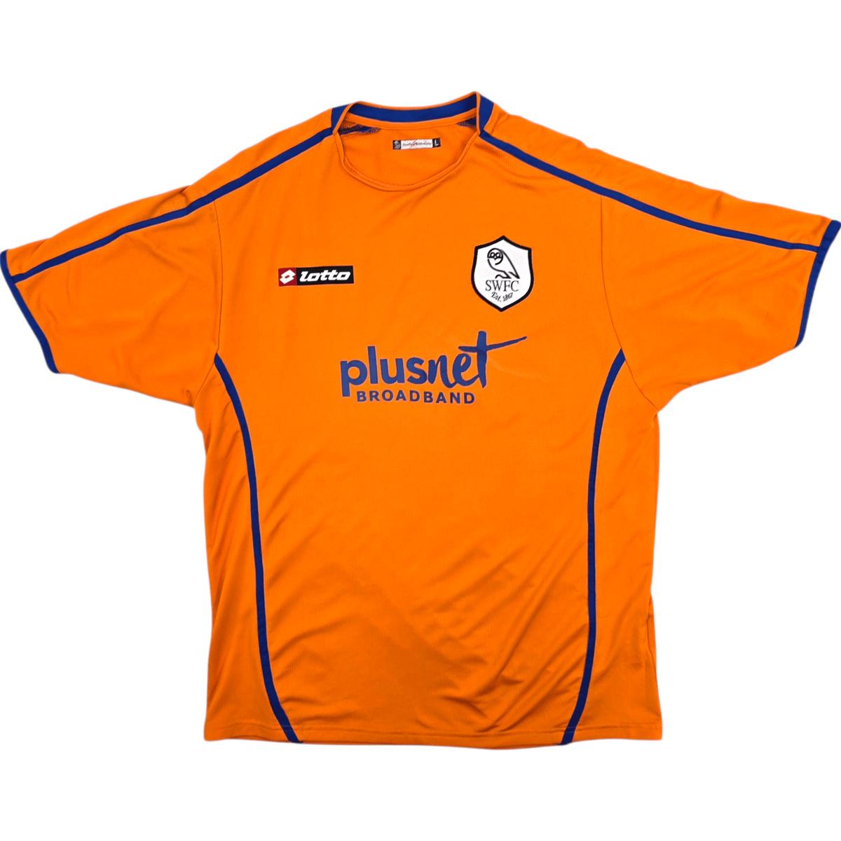 2007/08 Sheffield Wednesday Away Football Shirt (L) Lotto - Football Finery - FF303494