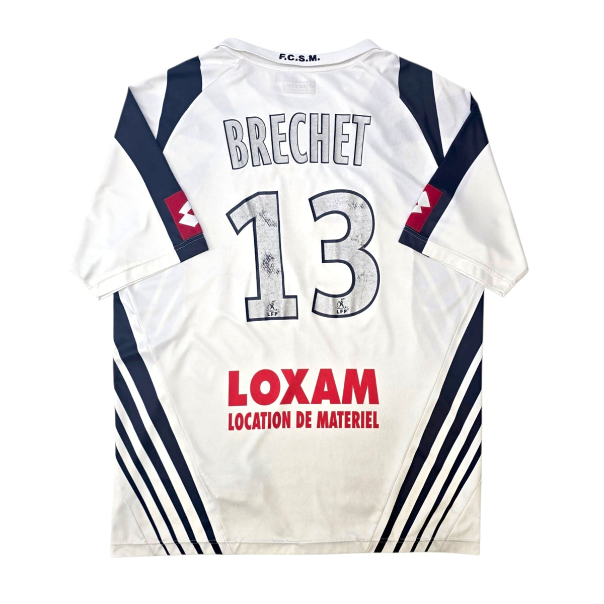 2007/08 Sochaux-Montbeliard Away Football Shirt (2XL) Lotto 13 Brechet - Football Finery - FF302032