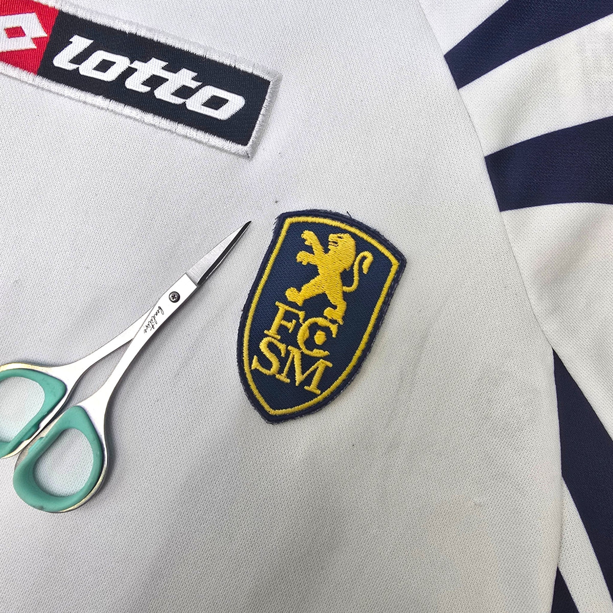 2007/08 Sochaux-Montbeliard Away Football Shirt (2XL) Lotto 13 Brechet - Football Finery - FF302032