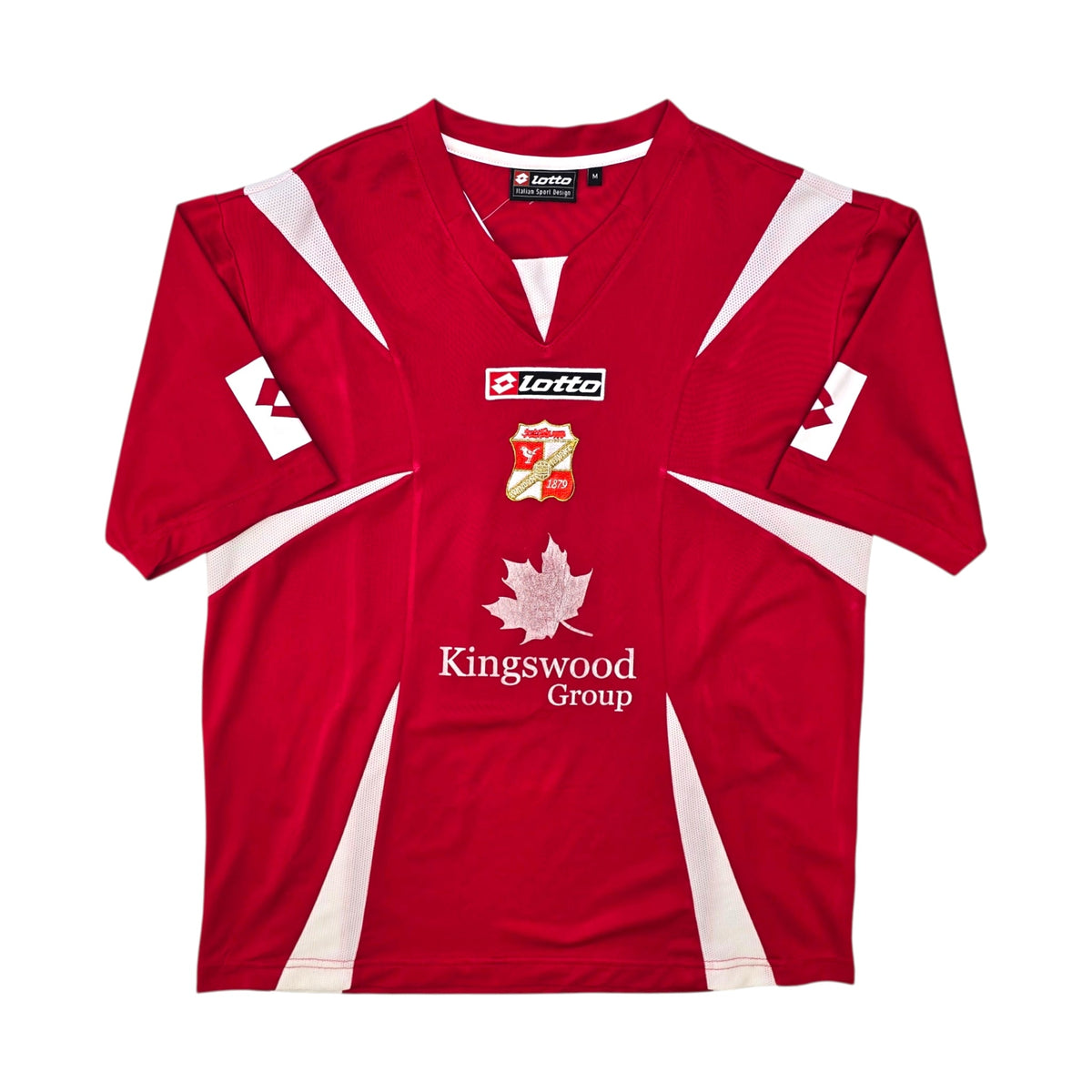 2007/08 Swindon Town Home Football Shirt (M) Lotto - Football Finery - FF304331