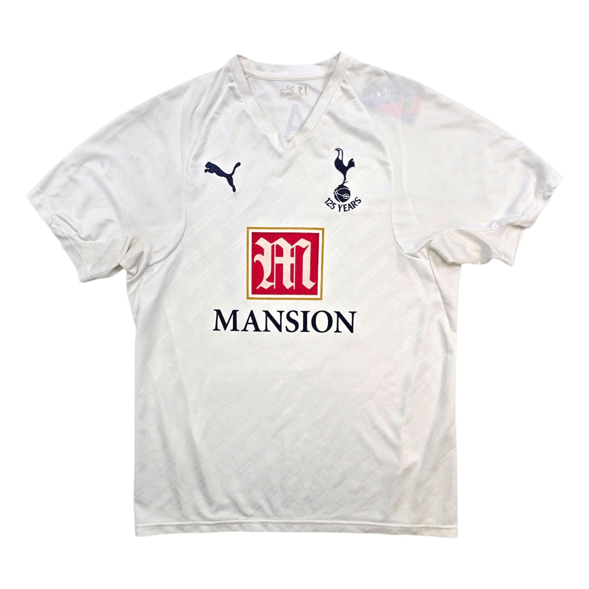 2007/08 Tottenham Hotspur Home Football Shirt (L) Puma 10 Keane (Centenary) - Football Finery - FF305591