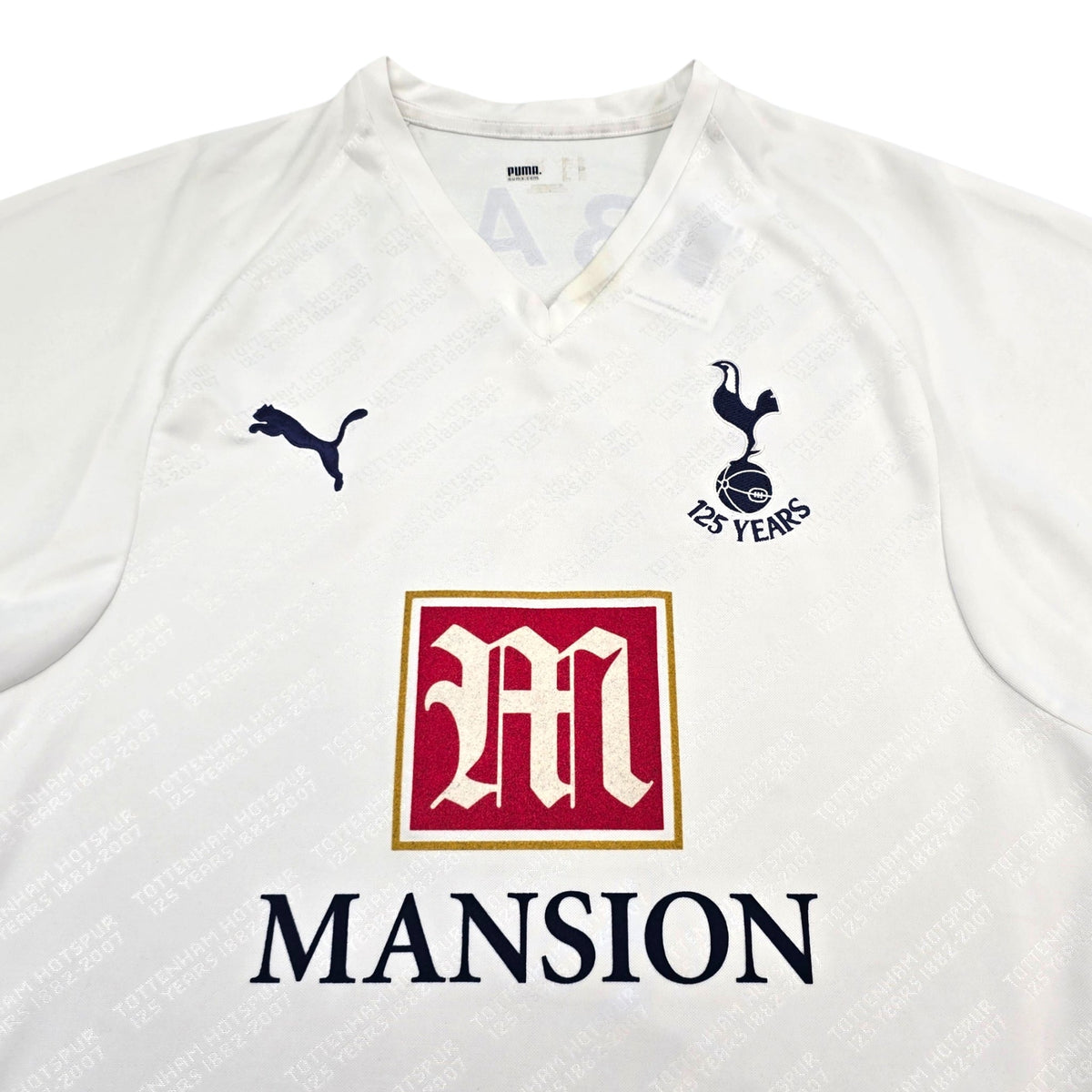 2007/08 Tottenham Hotspur Home Football Shirt (XL) Puma 9 Berbatov (Centenary) - Football Finery - FF305599