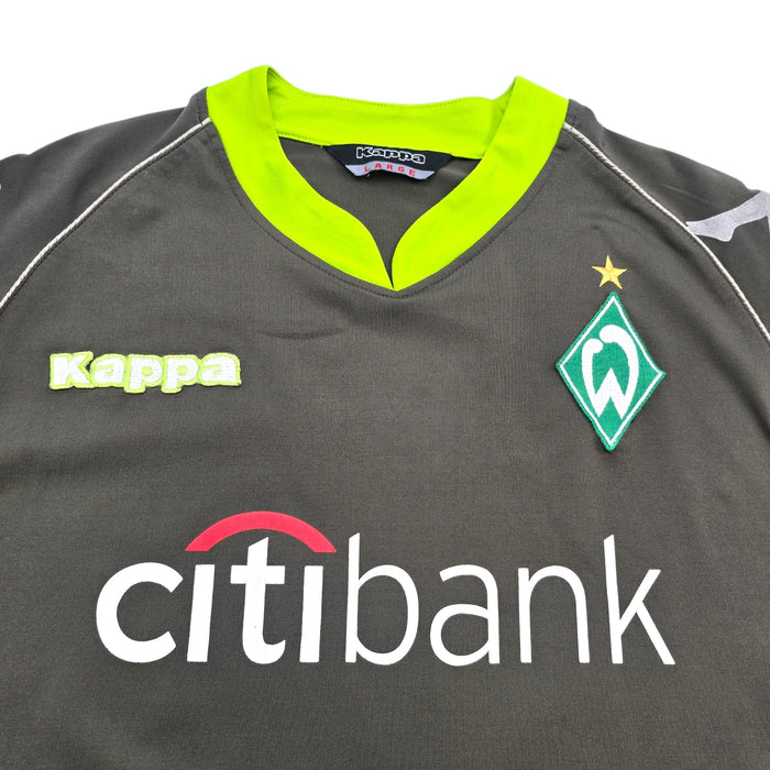 2007/08 Werder Bremen Away Football Shirt (L) Kappa - Football Finery - FF305952