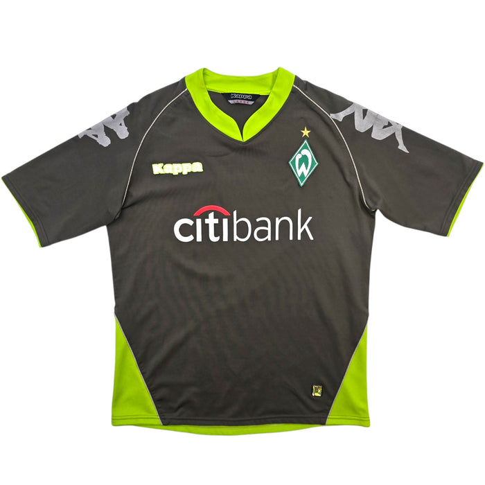 2007/08 Werder Bremen Away Football Shirt (L) Kappa - Football Finery - FF305952