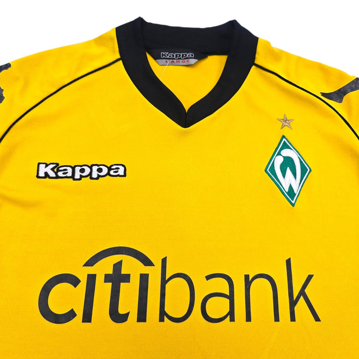 2007/08 Werder Bremen Goal Keeper Football Shirt (L) Kappa - Football Finery - FF304987