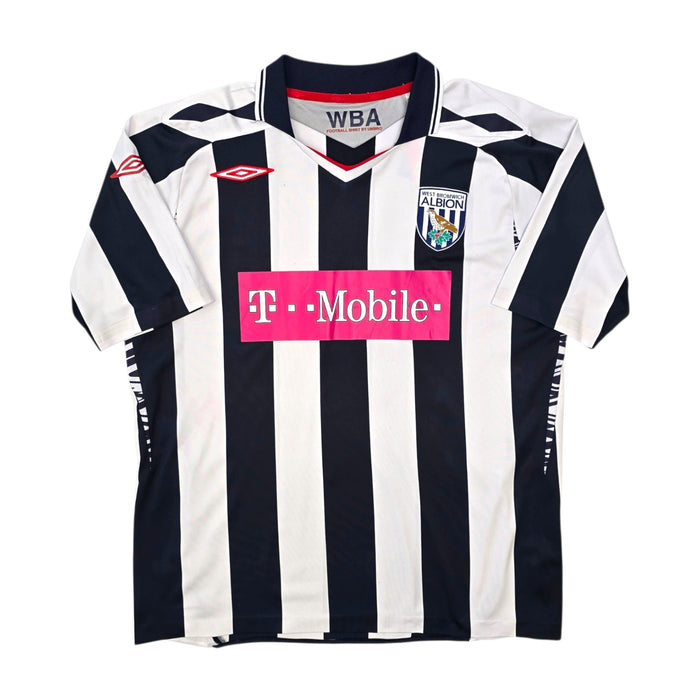 2007/08 West Bromwich Albion Home Football Shirt (L) Umbro 21 Phillips - Football Finery - FF304312