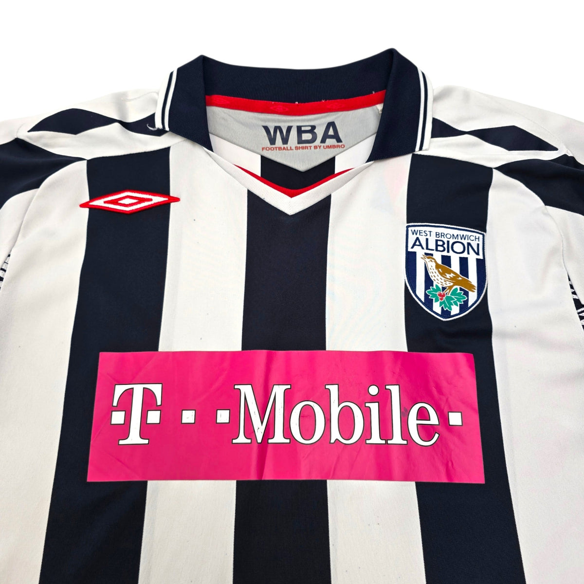 2007/08 West Bromwich Albion Home Football Shirt (L) Umbro 21 Phillips - Football Finery - FF304312