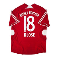 2007/09 Bayern Munich Home Football Shirt (L) Adidas 18 Klose - Football Finery - FF305868