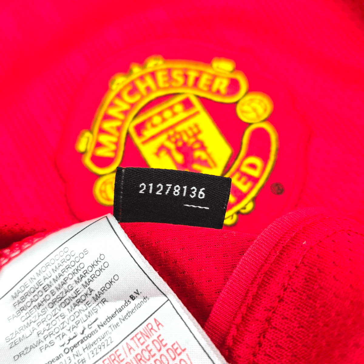 2007/09 Manchester United Home Football Shirt (L) Nike #10 Rooney - Football Finery - FF300868