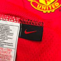 2007/09 Manchester United Home Football Shirt (M) Nike #7 Ronaldo - Football Finery - FF301016