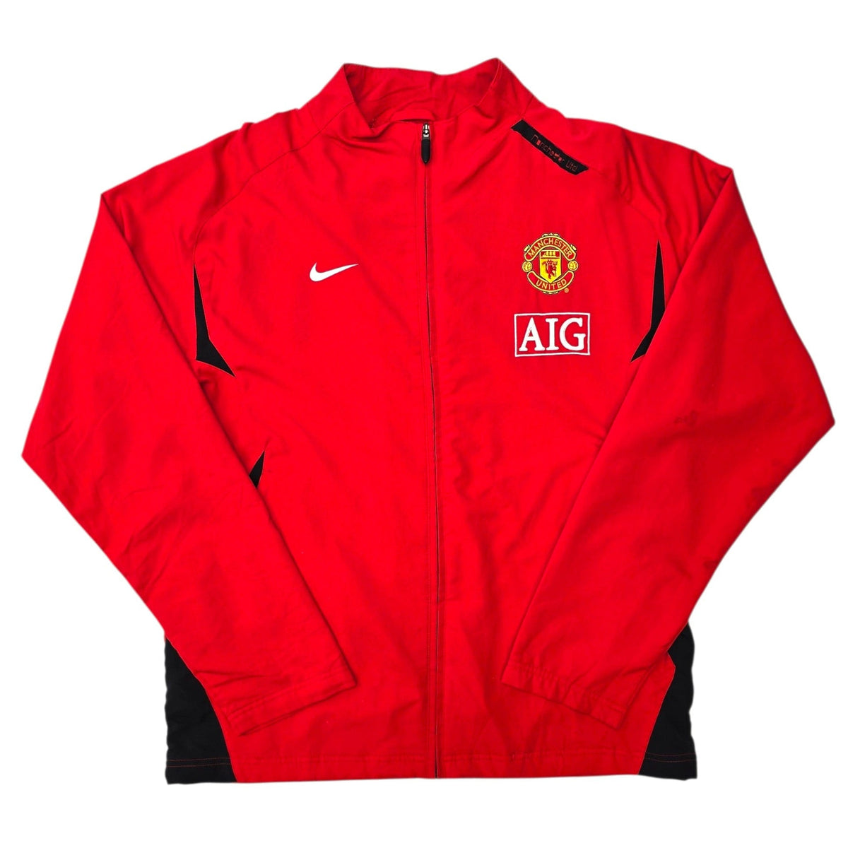 2007/09 Manchester United Training Jacket (L) Nike - Football Finery - FF307218