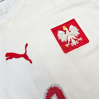 2007/09 Poland Home Football Shirt (L) Puma 13 Lewandowski - Football Finery - FF303037