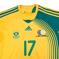 2007/09 South Africa Home Football Shirt (S) Adidas 17 McCarthy - Football Finery - FF301154