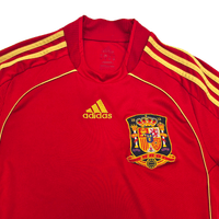 2007/09 Spain Home Football Shirt (S) Adidas - Football Finery - FF304476