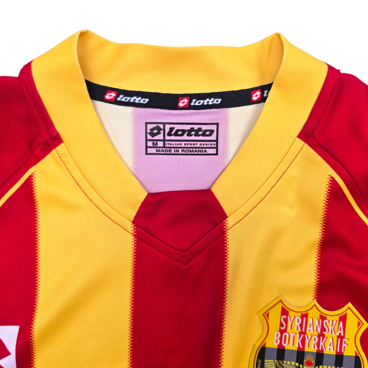 2008/09 Arameisk Syrianska Home Football Shirt (M) Lotto 19 - Football Finery - FF304978