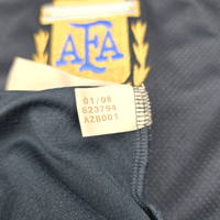 2008/09 Argentina Away Football Shirt (2XL) Adidas 18 Messi - Football Finery - FF301218