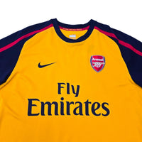 2008/09 Arsenal Away Football Shirt (L) Nike 23 Arshavin - Football Finery - FF307183