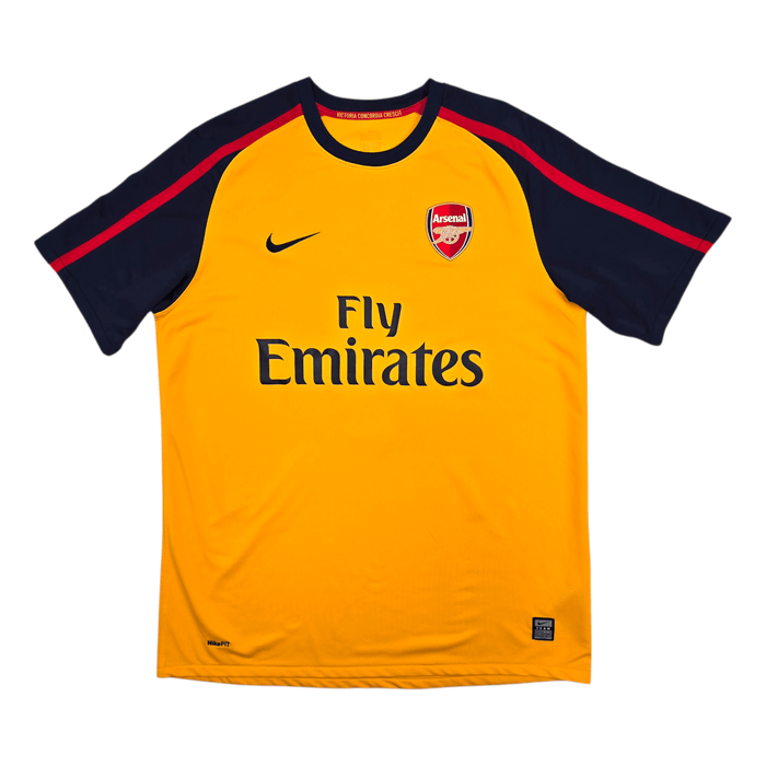 2008/09 Arsenal Away Football Shirt (L) Nike 4 Fabregas - Football Finery - FF303383