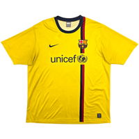 2008/09 Barcelona Away Football Shirt (XL) Nike 9 Ibrahimovic (Basic) - Football Finery - FF303907