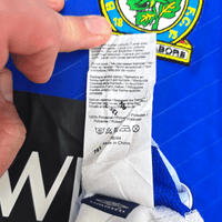 2008/09 Blackburn Rovers Home Football Shirt (L) Umbro 9 Santa Cruz - Football Finery - FF301583