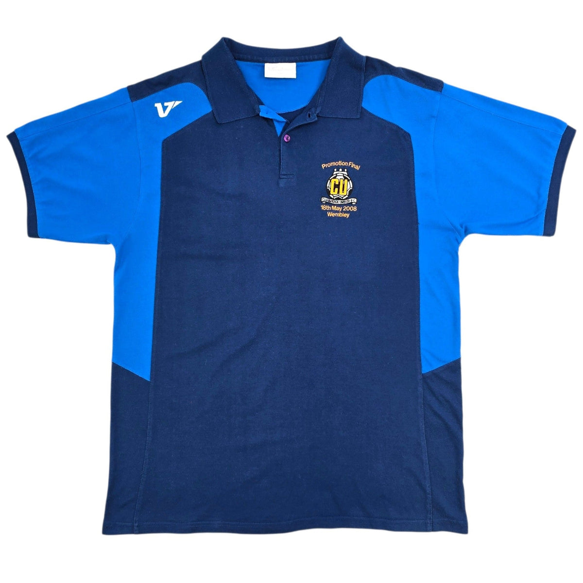 2008/09 Cambridge United Polo Shirt (2XL) Vandanel (Promotion Final | Wembley) - Football Finery - FF308025