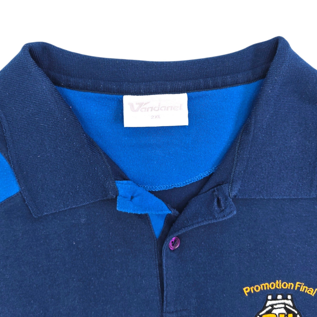 2008/09 Cambridge United Polo Shirt (2XL) Vandanel (Promotion Final | Wembley) - Football Finery - FF308025