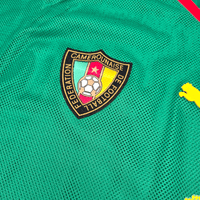 2008/09 Cameroon Home Football Shirt (L) Puma 9 Eto'o - Football Finery - FF301356