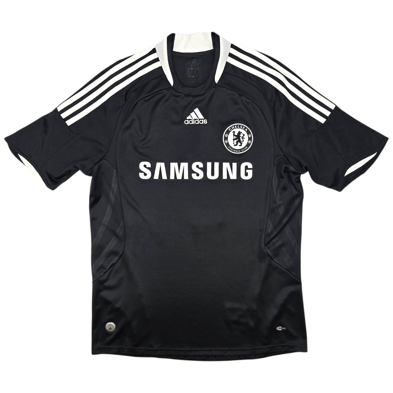 2008/09 Chelsea Away Football Shirt (M) Adidas 5 Essien - Football Finery - FF301597