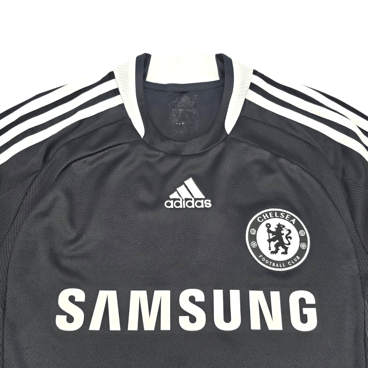 2008/09 Chelsea Away Football Shirt (M) Adidas 5 Essien - Football Finery - FF301597
