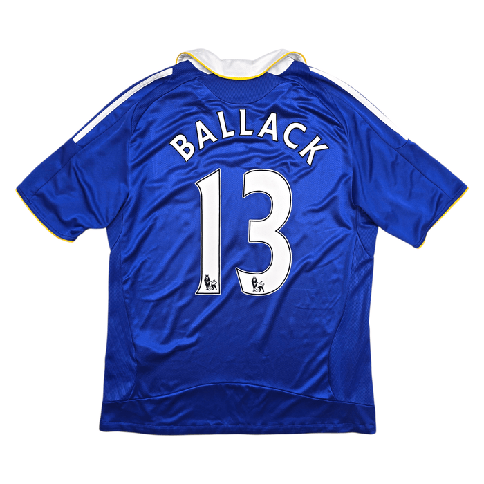 2008/09 Chelsea Home Football Shirt (L) Adidas 13 Ballack - Football Finery - FF302312