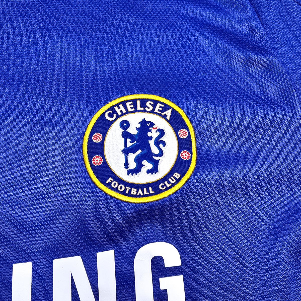 2008/09 Chelsea Home Football Shirt (L) Adidas 13 Ballack - Football Finery - FF302312