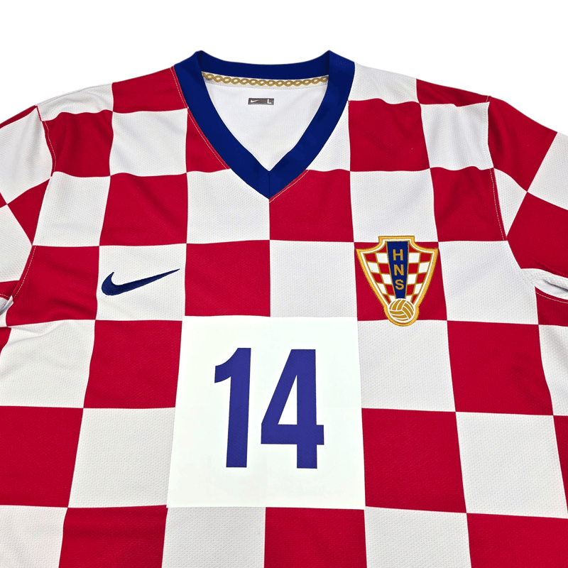 2008/09 Croatia Home Football Shirt (L) Nike 14 Modric - Football Finery - FF301258