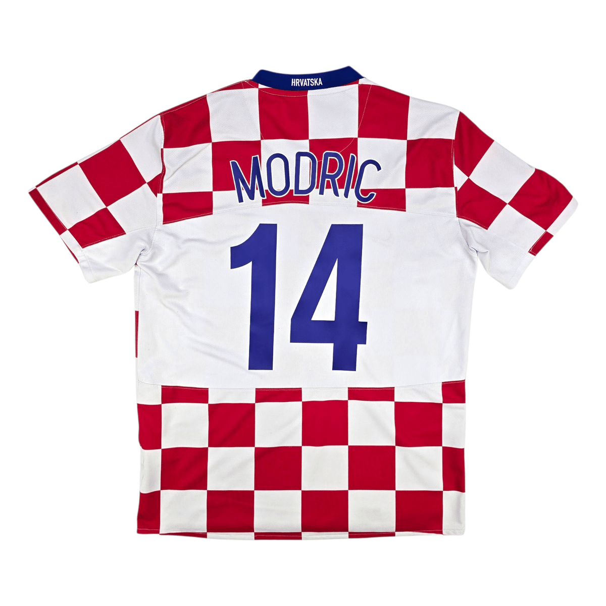2008/09 Croatia Home Football Shirt (L) Nike 14 Modric - Football Finery - FF301258