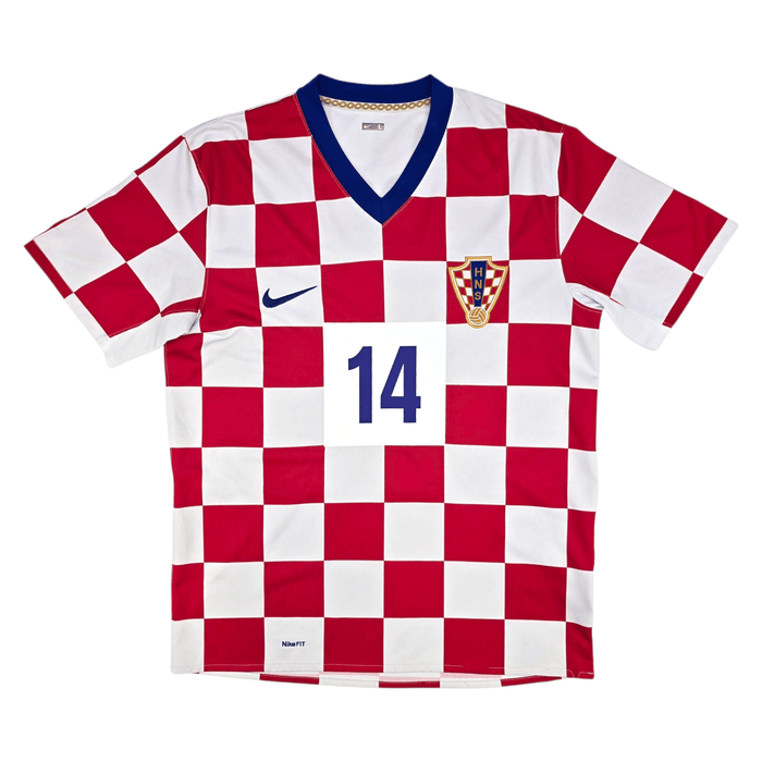2008/09 Croatia Home Football Shirt (L) Nike 14 Modric - Football Finery - FF301258