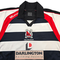 2008/09 Darlington Home Football Shirt (M) Vandanel (Save Our Club) - Football Finery - FF307172D
