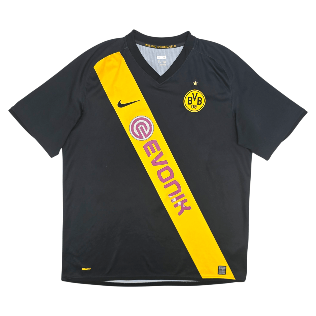 2008/09 Dortmund Away Football Shirt (XL) Nike - Football Finery - FF302691
