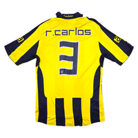 2008/09 Fenerbahce Home Football Shirt (M) Adidas 3 Carlos - Football Finery - FF303043