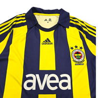 2008/09 Fenerbahce Home Football Shirt (M) Adidas 3 Carlos - Football Finery - FF303043