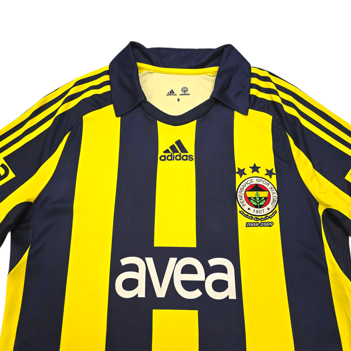 2008/09 Fenerbahce Home Football Shirt (S) Adidas - Football Finery - FF302745