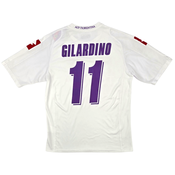 2008/09 Fiorentina Away Football Shirt (L) Lotto 11 Gilardino - Football Finery - FF301121