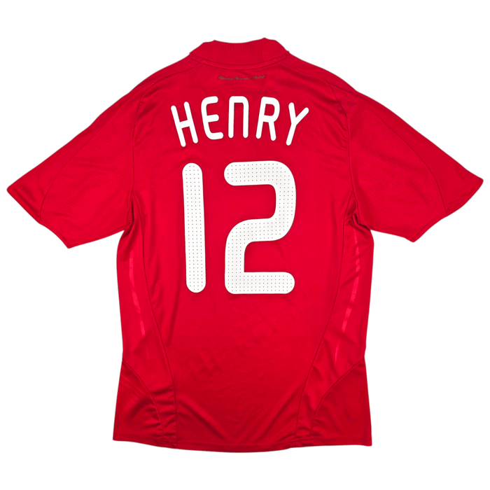 2008/09 France Away Football Shirt (M) Adidas 12 Henry - Football Finery - FF301561