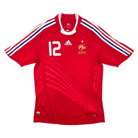 2008/09 France Away Football Shirt (M) Adidas 12 Henry - Football Finery - FF301561