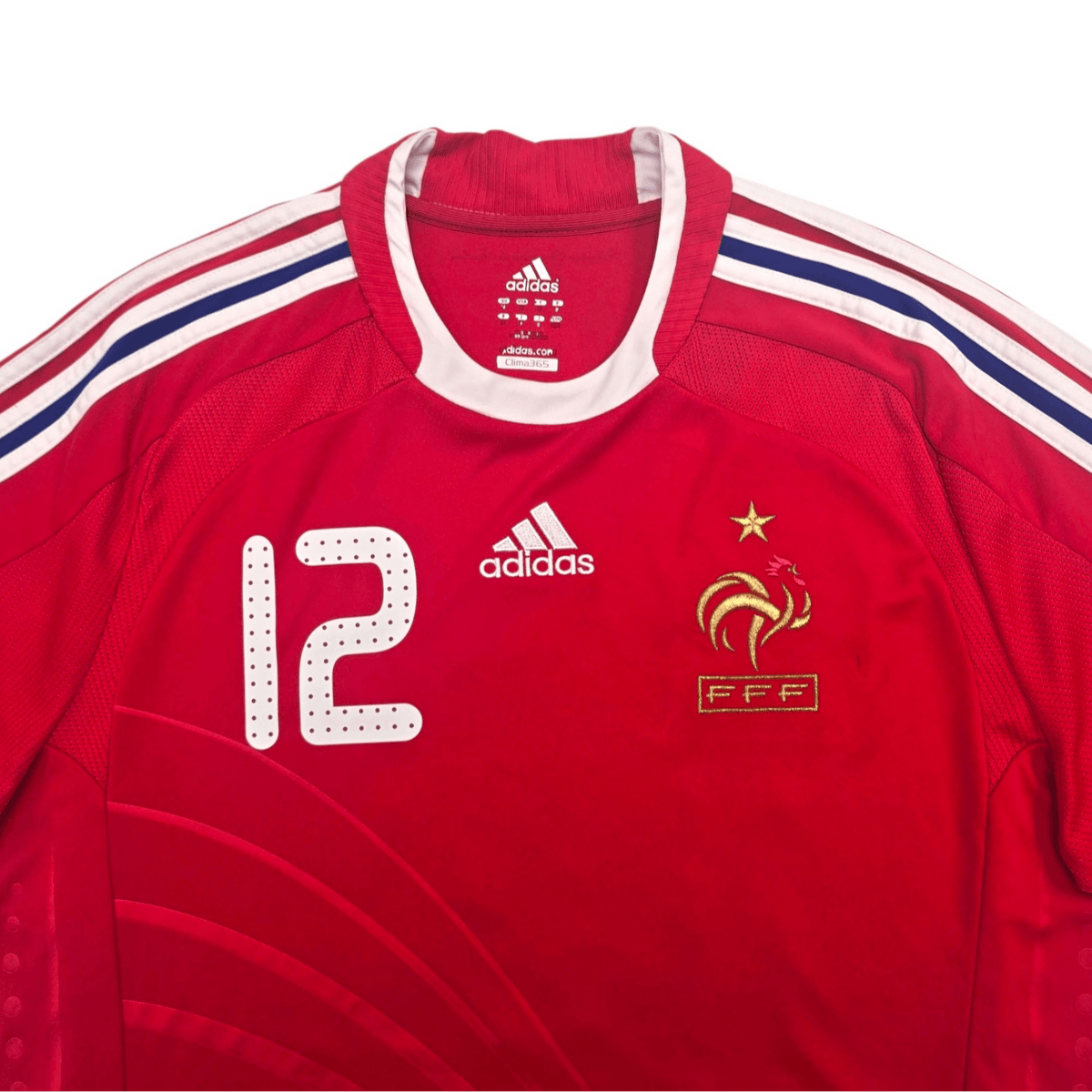 2008/09 France Away Football Shirt (M) Adidas 12 Henry - Football Finery - FF304383