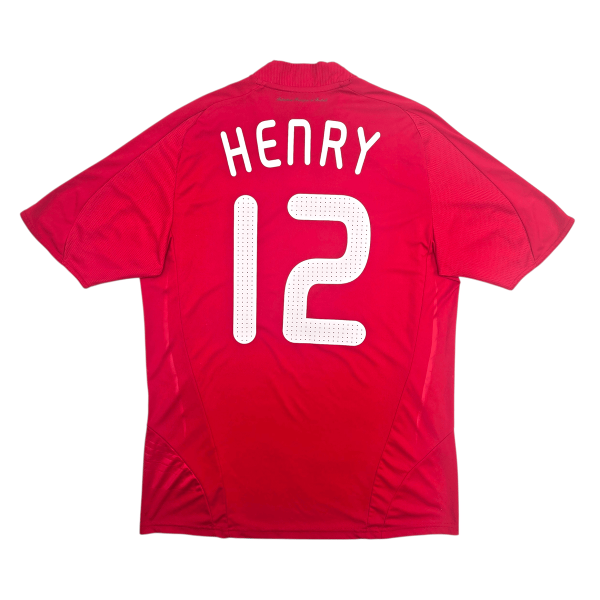 2008/09 France Away Football Shirt (M) Adidas 12 Henry - Football Finery - FF304383