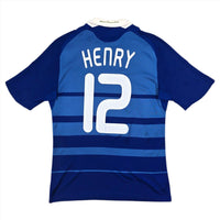 2008/09 France Home Football Shirt (M) Adidas 12 Henry - Football Finery - FF305759