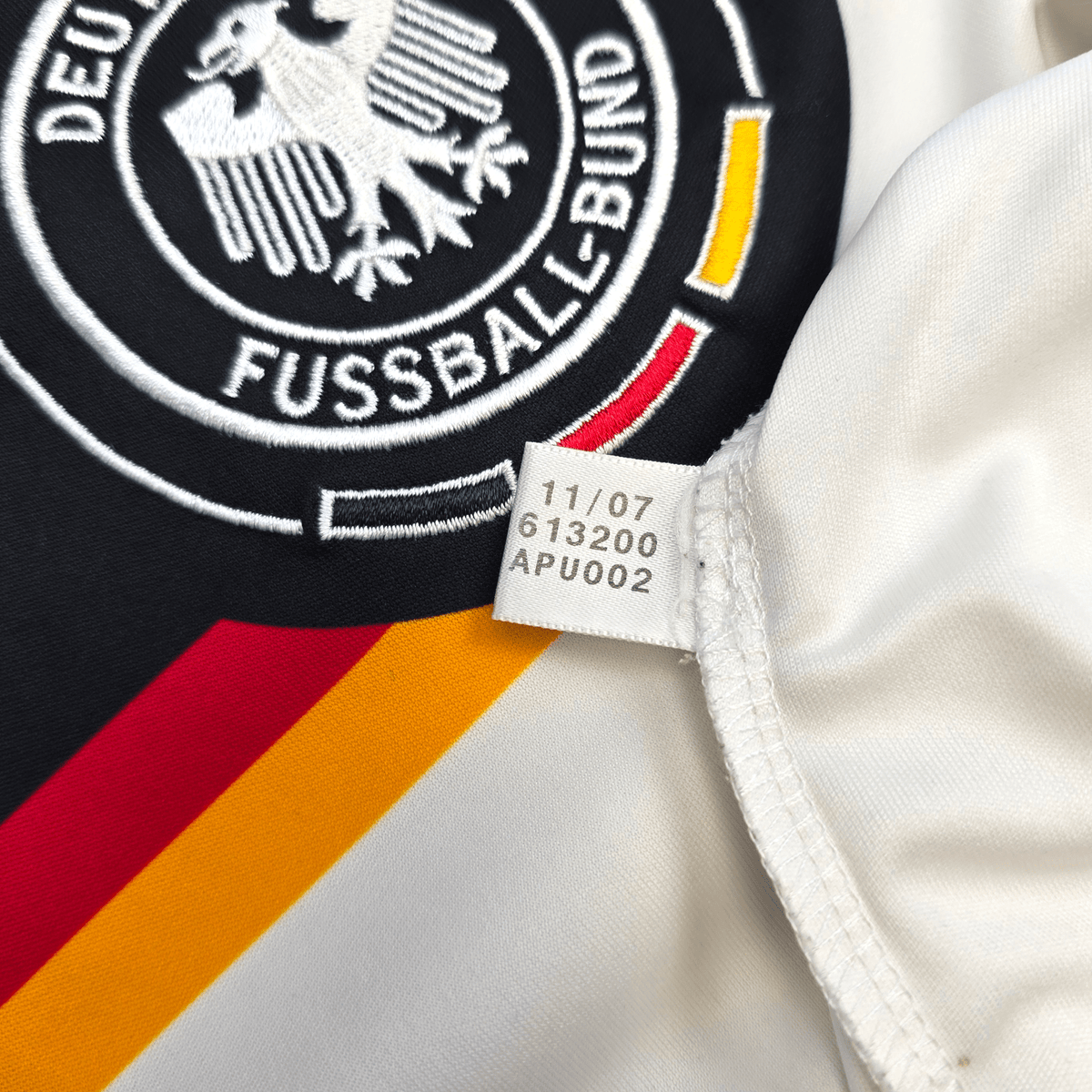 2008/09 Germany Home Football Shirt (L) Adidas 7 Schweinsteiger - Football Finery - FF301140
