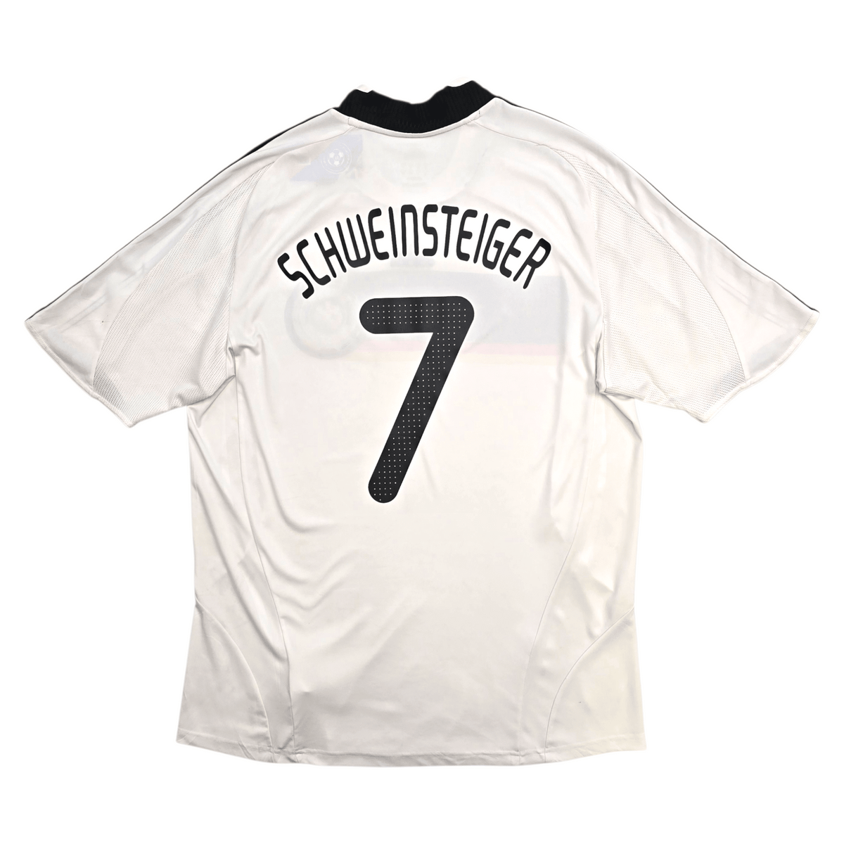 2008/09 Germany Home Football Shirt (L) Adidas 7 Schweinsteiger - Football Finery - FF301140